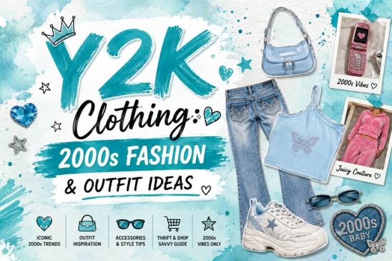 Y2K clothing and 2000s fashion outfit ideas