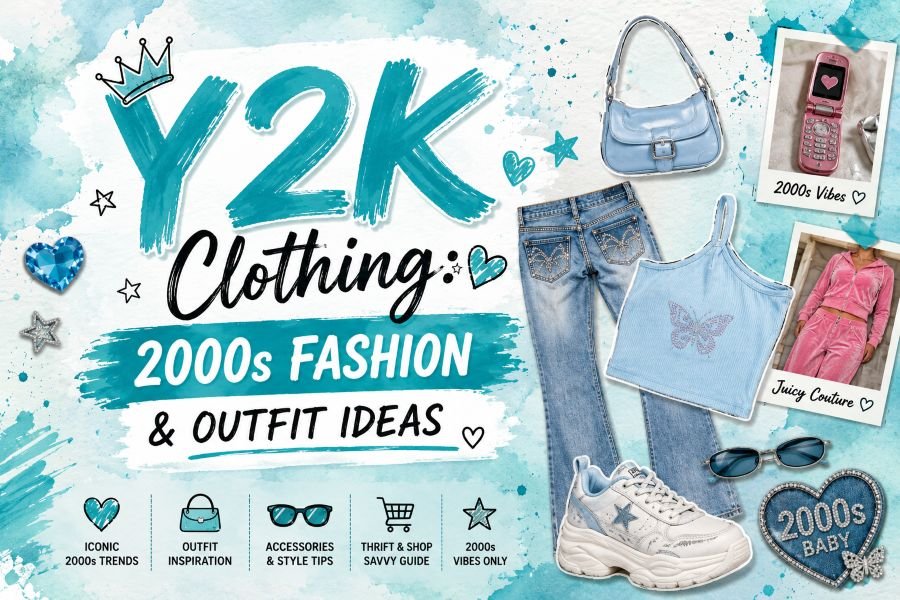 Y2K clothing and 2000s fashion outfit ideas
