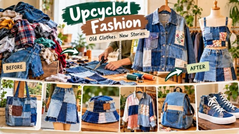 What is upcycled fashion